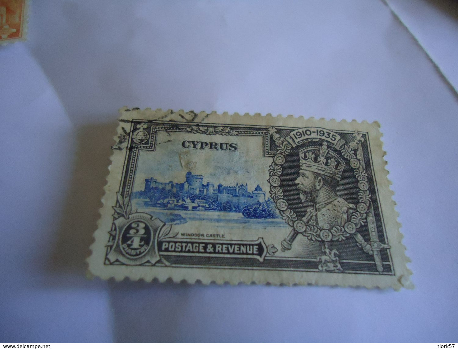 CYPRUS USED    STAMPS  CORONATION  1935 - Autres & Non Classés