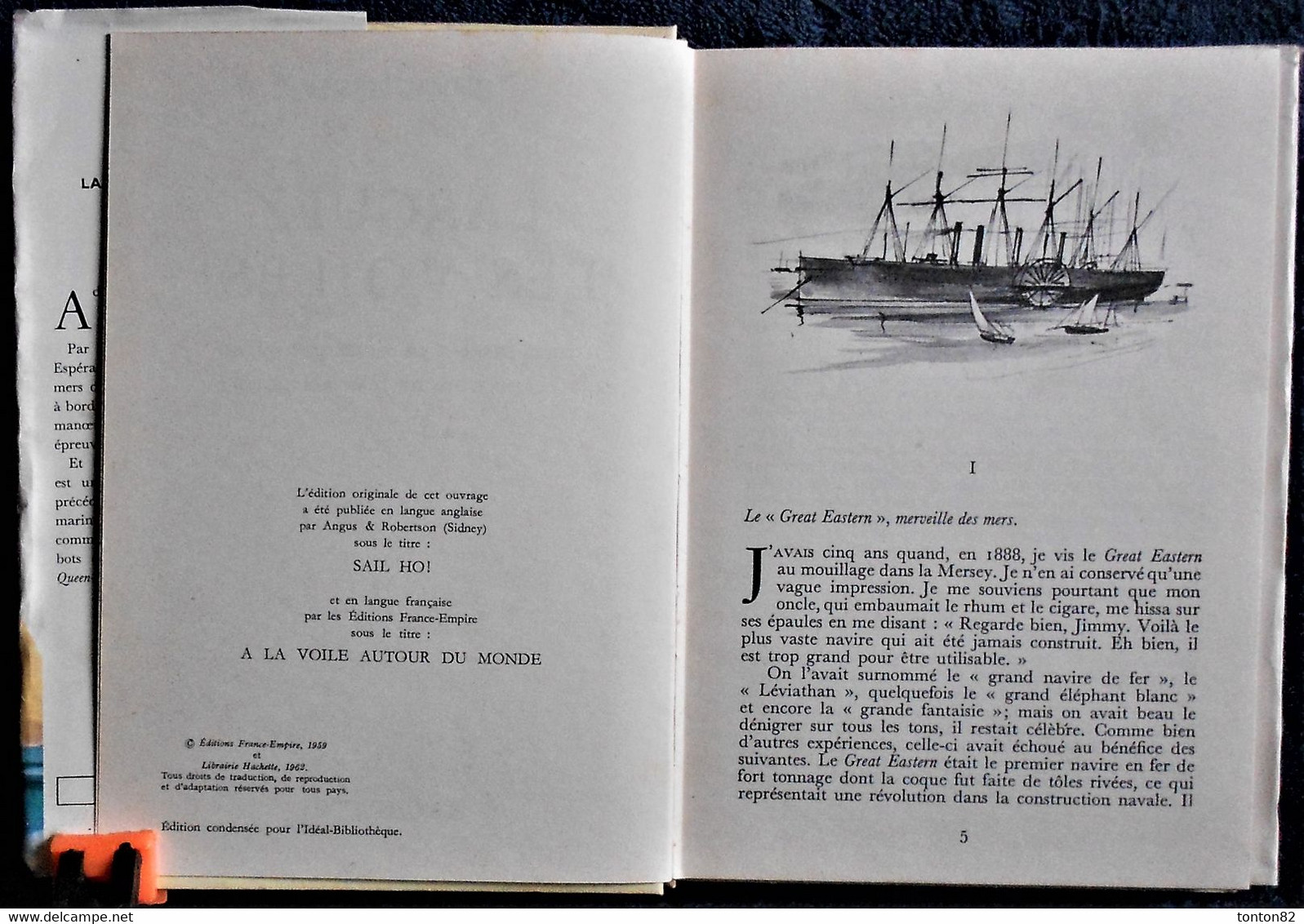 Jimmy Bisset - Larguez Les Voiles ! - Idéal Bibliothèque N° 225 - ( 1962 ) . - Ideal Bibliotheque