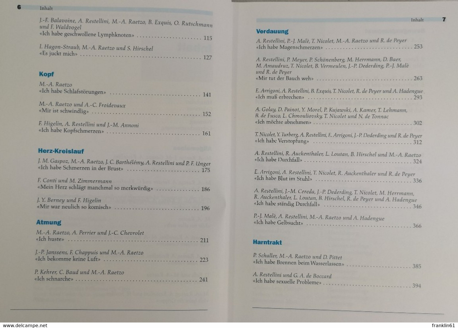 Alltagsbeschwerden. Diagnostische Und Therapeutische Strategien In Der Allgemeinmedizinischen Praxis. - Gezondheid & Medicijnen