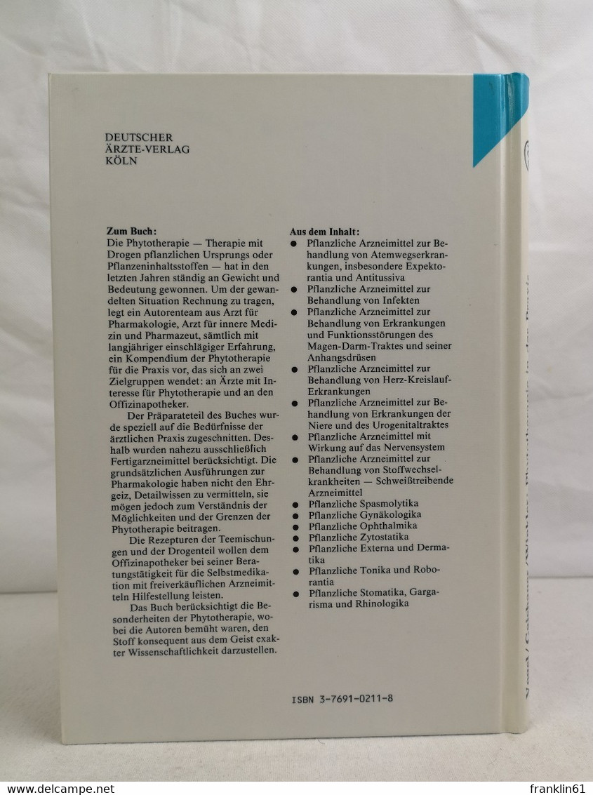 Phytotherapie In Der Praxis. - Santé & Médecine