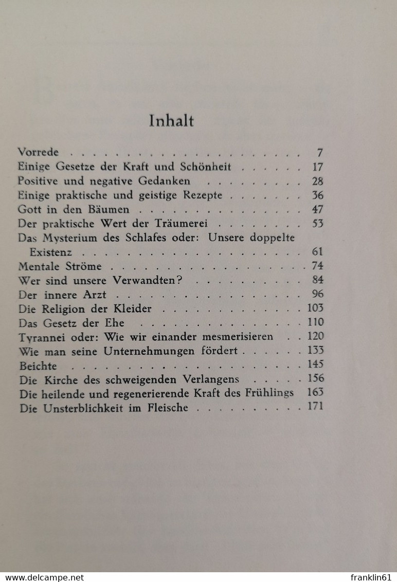 Der Unfug Des Sterbens.  Ausgewählte Essays. - Philosophie