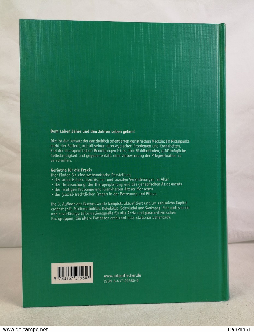 Der ältere Patient. Problemorientierte Diagnostik Und Therapie. Mit 94 Abbildungen Und 312 Tabellen. - Health & Medecine
