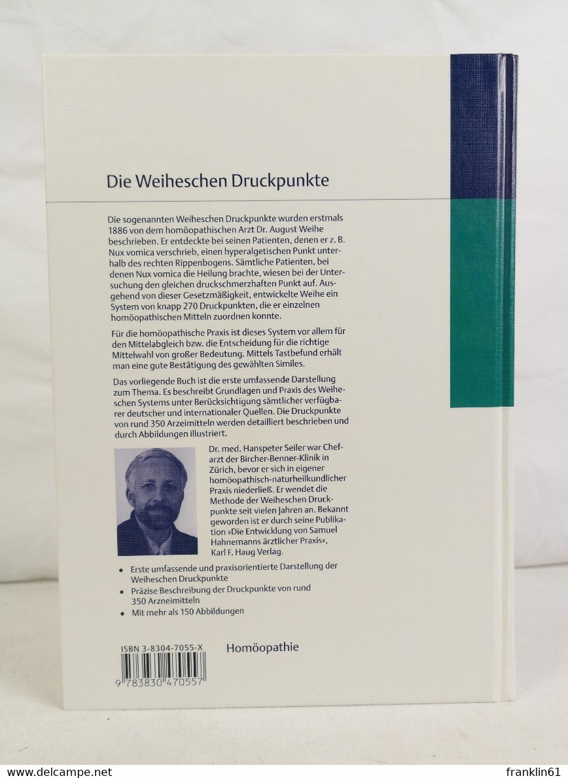 Die Weiheschen Druckpunkte. Grundlagen Und Praxis. - Gezondheid & Medicijnen