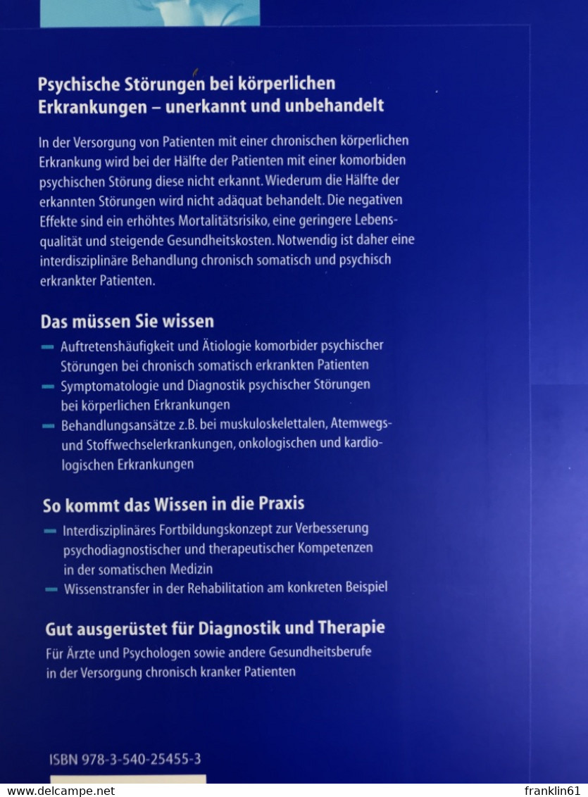 Psychische Störungen Bei Körperlichen Erkrankungen : Mit 17 Tabellen. - Health & Medecine