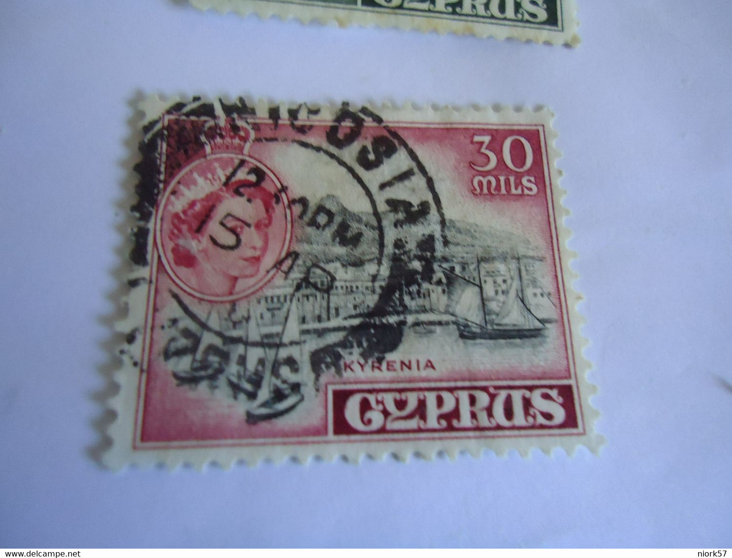 CYPRUS  USED    STAMPS    WITH  POSTMARK - Altri & Non Classificati