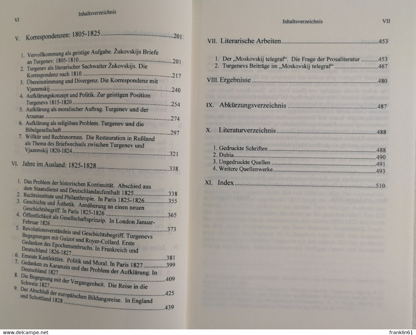 Aleksandr Ivanovic Turgenev. Ein Russischer Aufklärer. - Lexicons