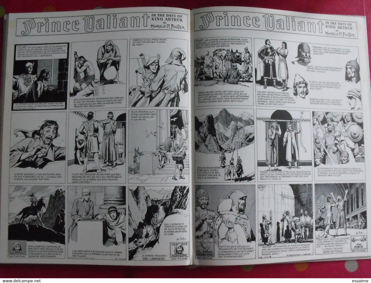 Prince Valiant 1. Harold Foster. éditions Serg 1973