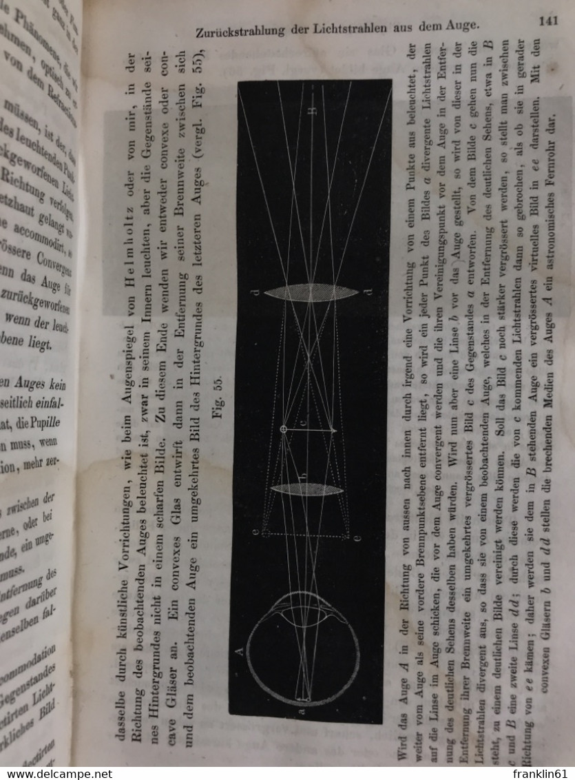 Lehrbuch der Ophtalmologie. 1. Band (von 2).