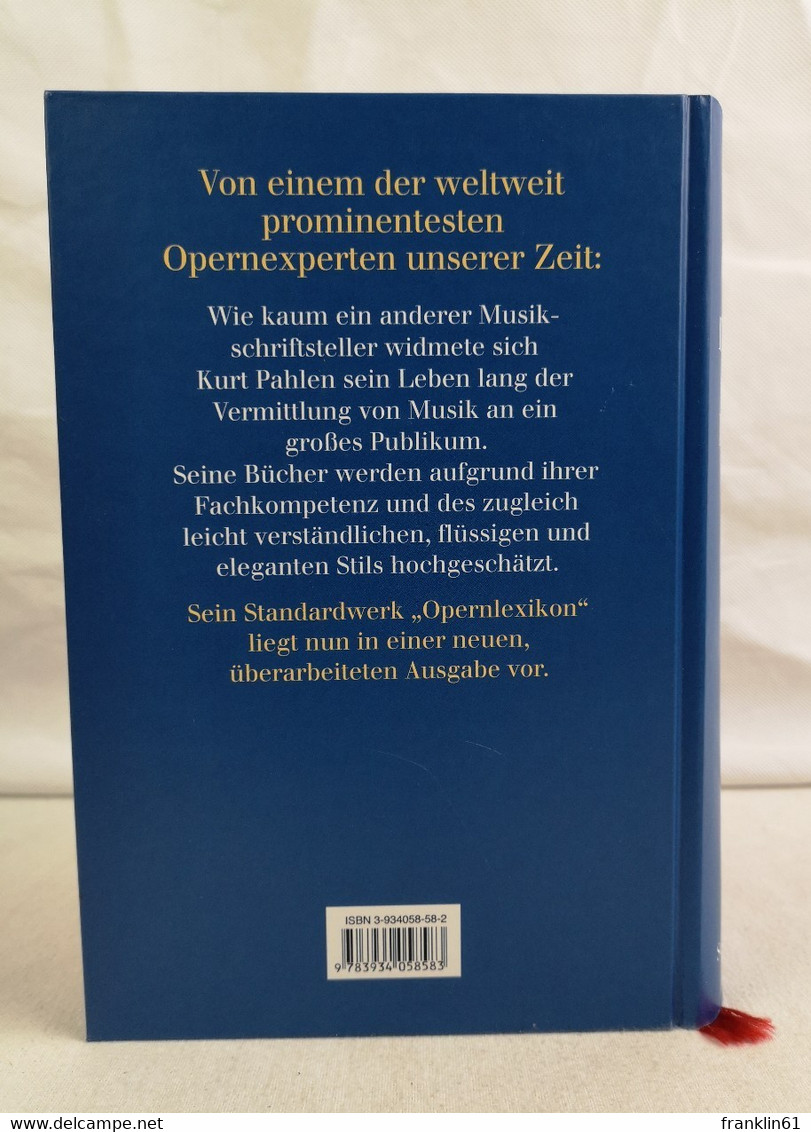 Das Neue Opern-Lexikon. - Lexika