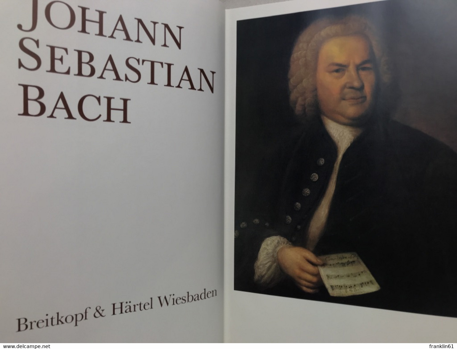 Johann Sebastian Bach. - Música