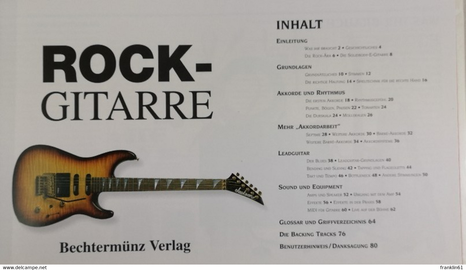 Rock-Gitarre. Eine Audiovisuelle Einführung In Stil Und Sound Der Rock-Gitarre. - Música