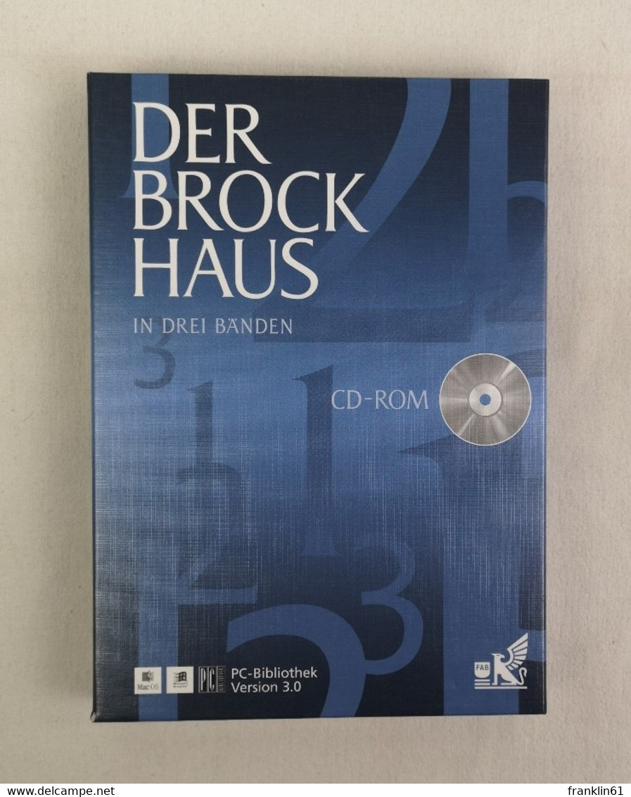 Der Brockhaus In Drei Bänden. - Léxicos