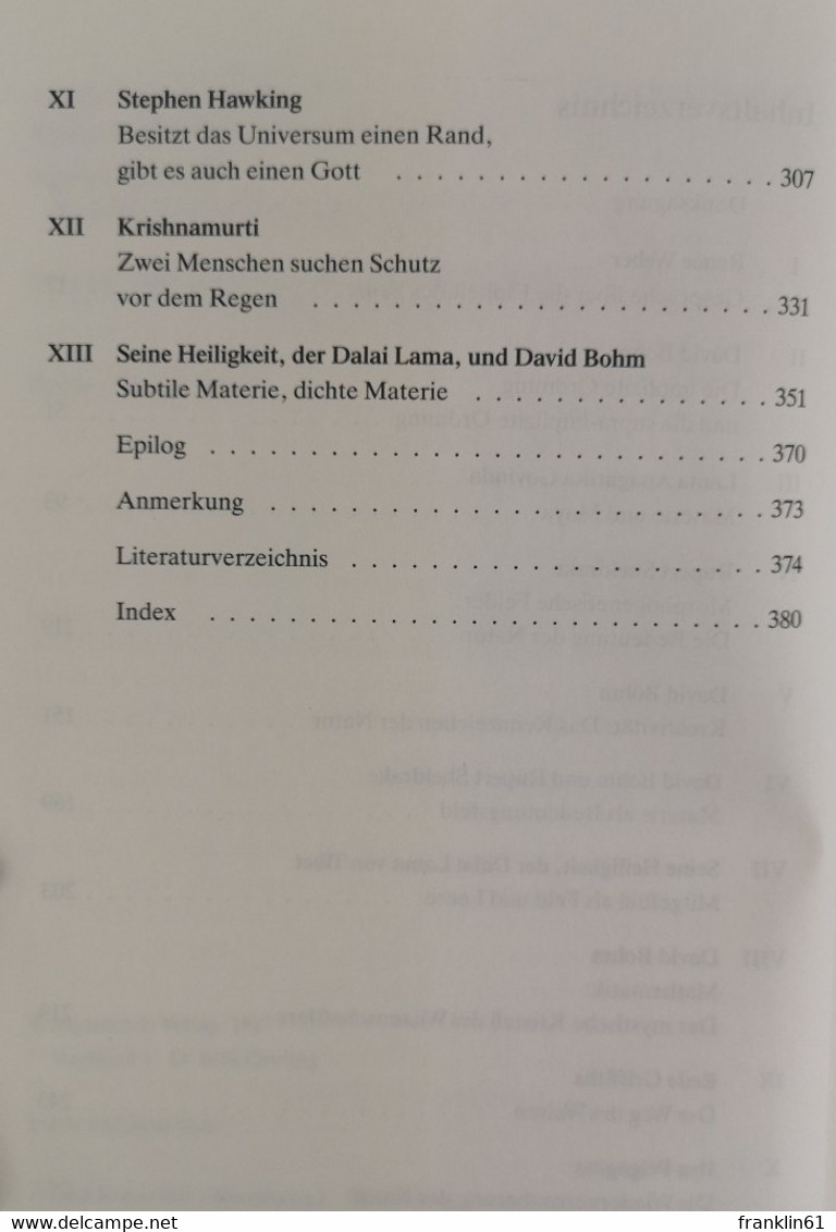 Wissenschaftler Und Weise. - Philosophy