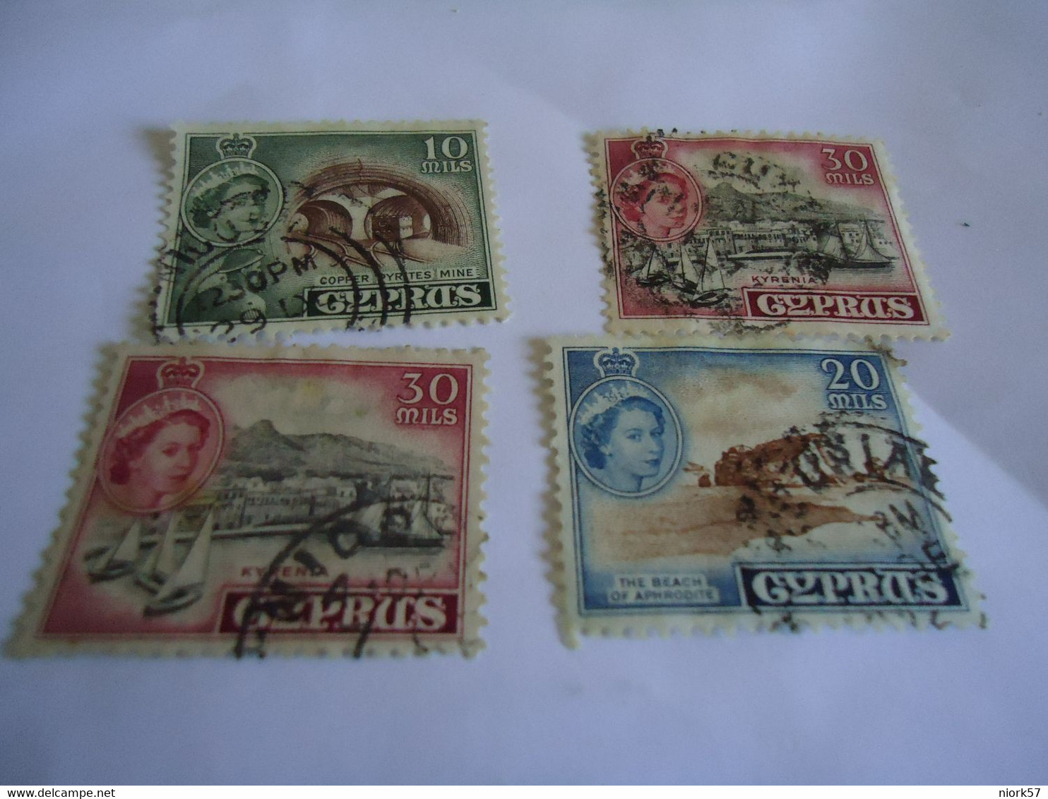 CYPRUS  USED   STAMPS LOT 4 - Otros & Sin Clasificación