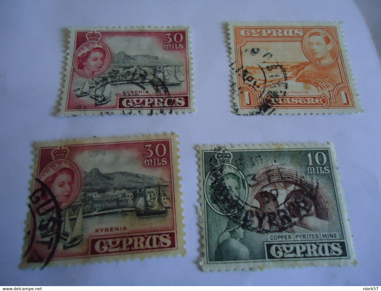 CYPRUS  USED   STAMPS LOT 4 - Andere & Zonder Classificatie