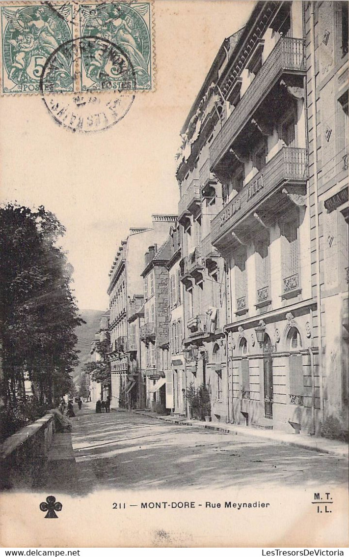 CPA - 63 - LE MONT DORE - Rue Meynadier - MTIL - - Le Mont Dore