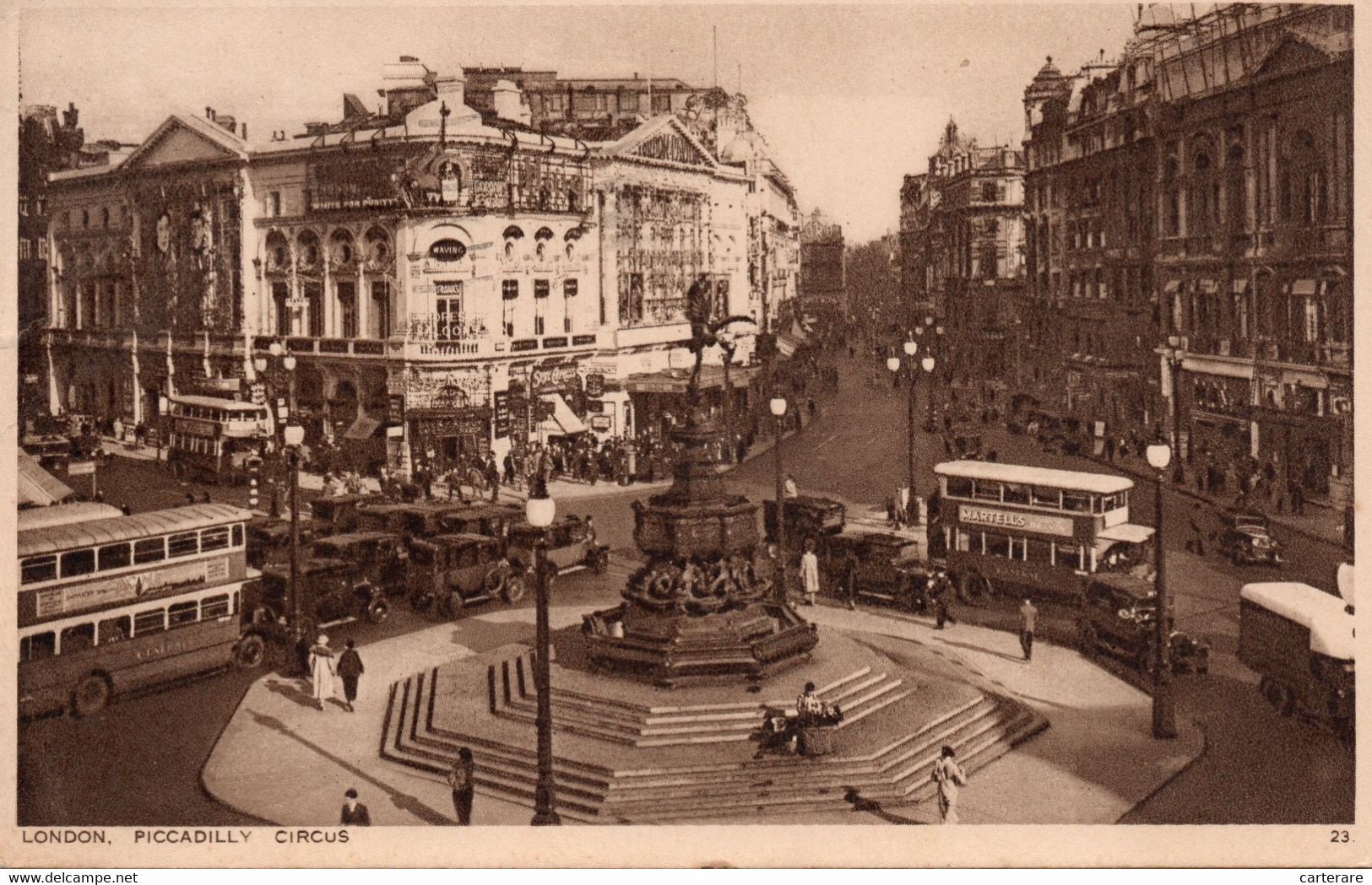 ANGLETERRE,ROYAUME-UNI,UN ITED KINGDOM,LONDON,LONDRES,1936 - Piccadilly Circus