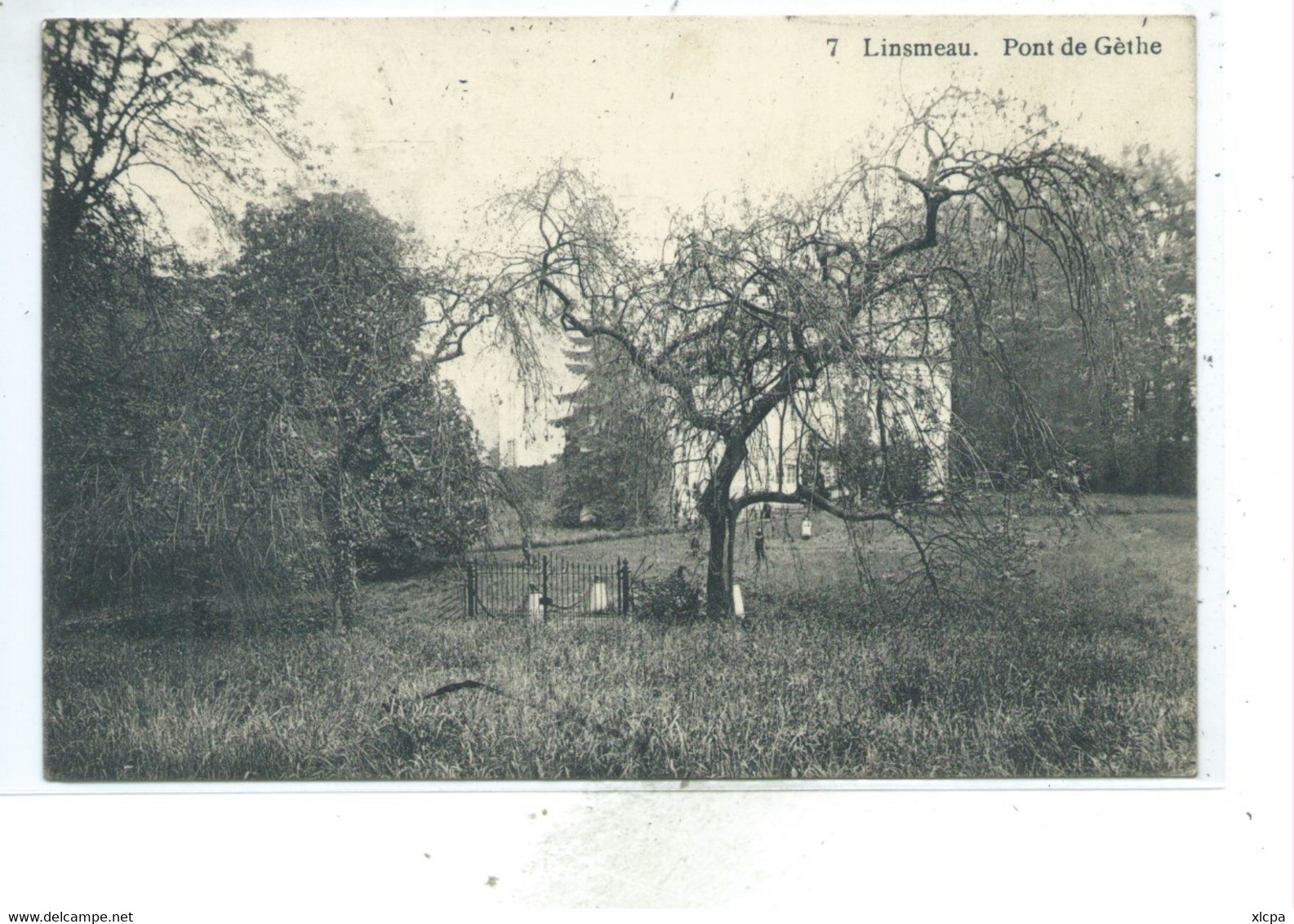 Linsmeau Pont De Gèthe ( Hélécine ) TRES RARE - Hélécine