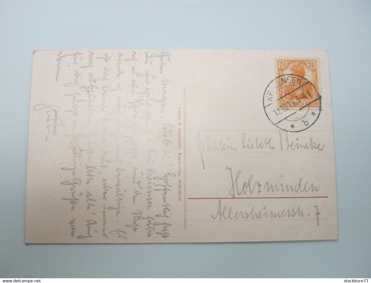 EINBECK , Kreiensen ,  Schöne Karte  Um 1918 - Einbeck