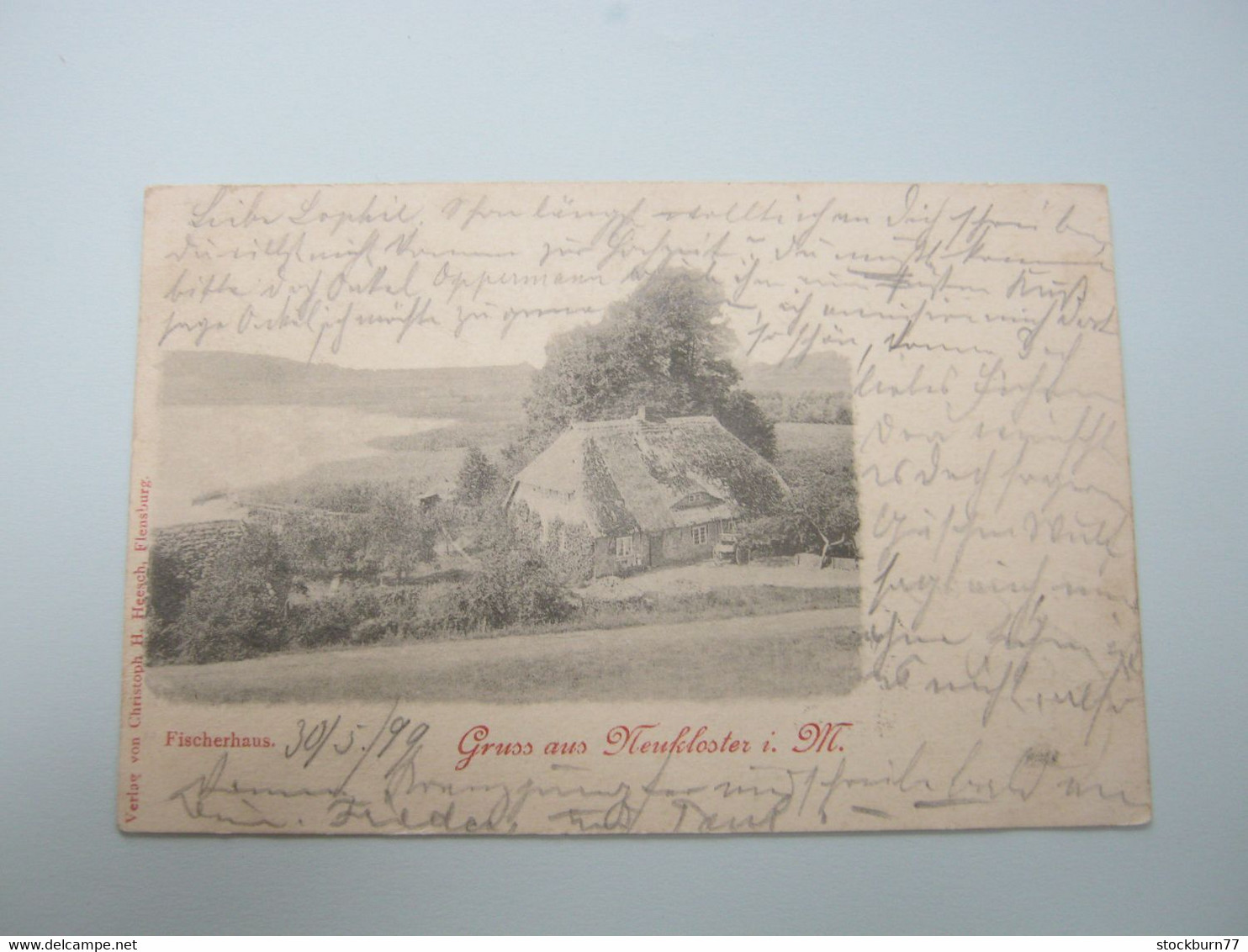 NEUKLOSTER ,  Schöne Karte  Um 1899 - Neukloster