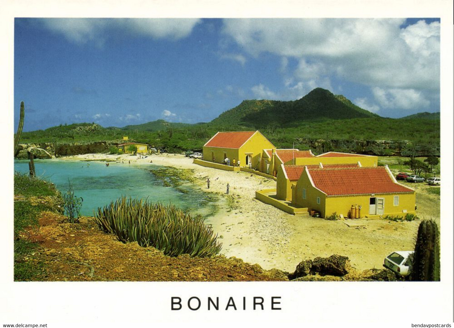 Bonaire, N.A., Park Slagbaai, Hill Brandaris (1990s) Postcard - Bonaire