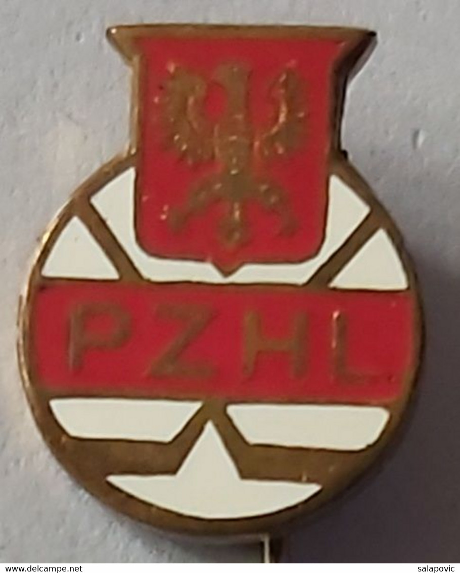 PZHL Poland Ice Hockey Federation  Association Union PINS A10/8 - Sports D'hiver