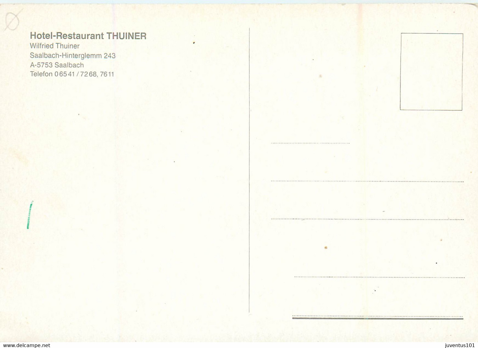 CPSM Saalbach Hinterglemmm-Hotel Thuiner    L1849 - Saalbach