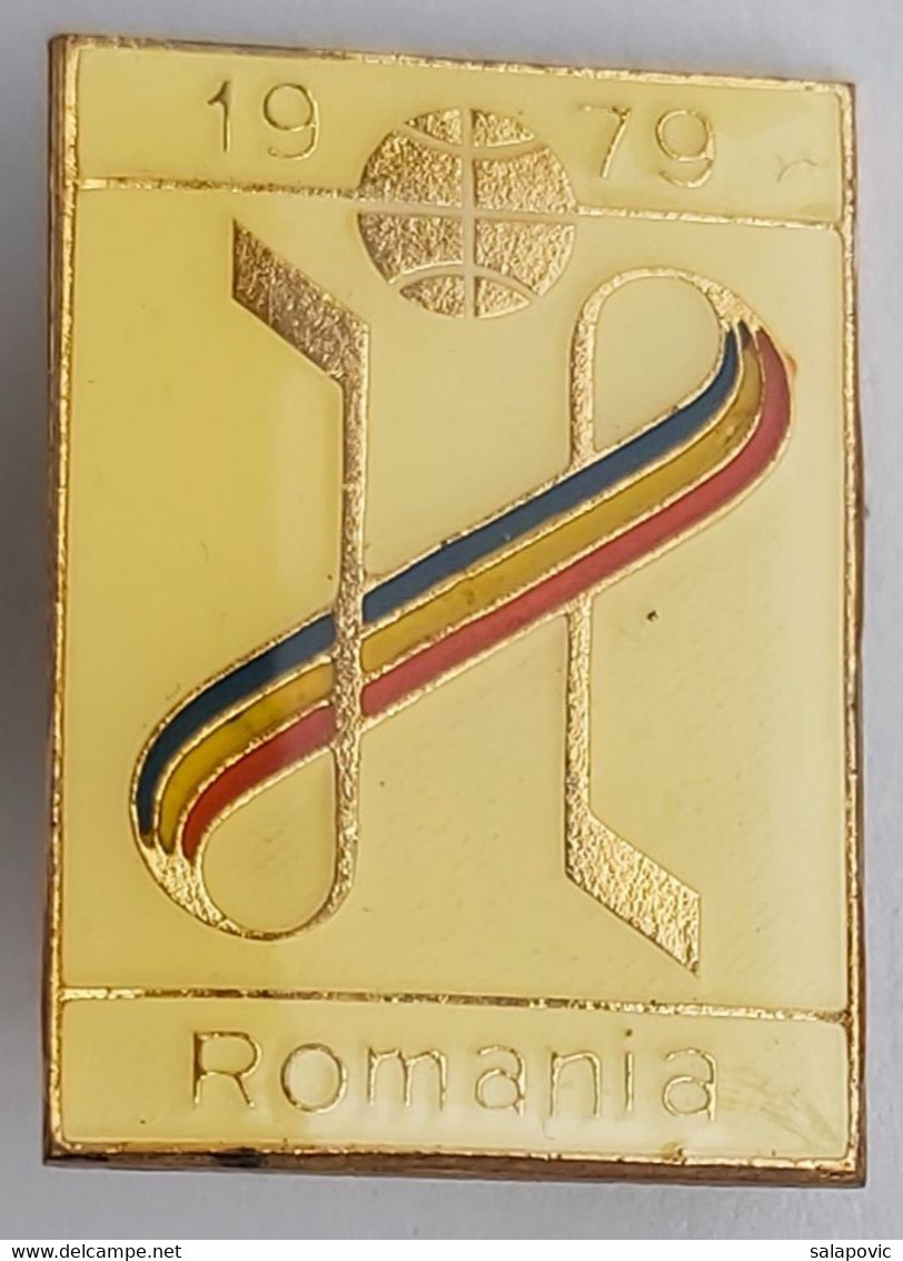 1979 World Ice Hockey Championships, Romania Ice Hockey  PINS A10/8 - Sports D'hiver