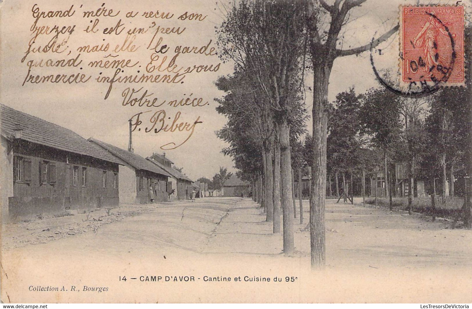 CPA MILITARIAT - Caserne - CAMP D'AVOR - Cantine Et Cuisine Du 95è - Barracks