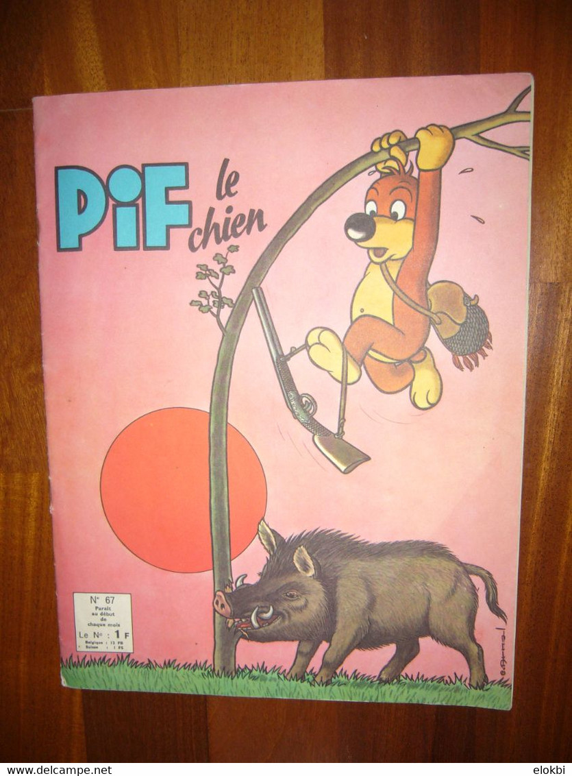 Les Aventures De Pif Le Chien N°67 (3ème Série) De Septembre 1963 - Pif - Autres