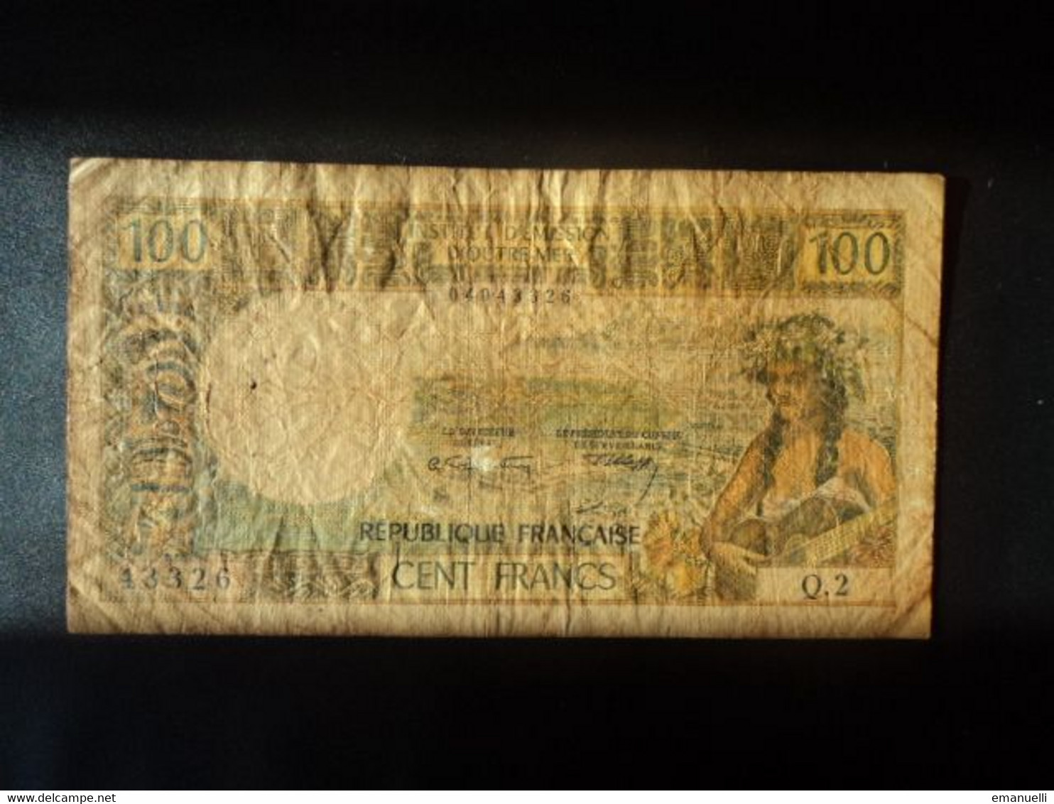 NOUVELLE CALÉDONIE : 100 FRANCS   ND 1973    P 63b     TB * - Nouméa (Neukaledonien 1873-1985)