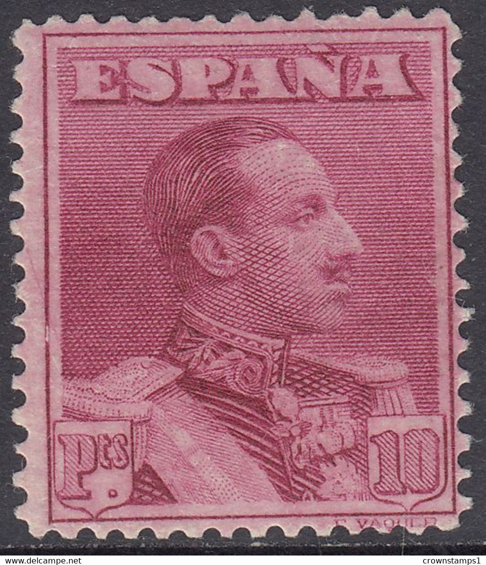 1922-30 SPAIN ALFONSO XIII VAQUER COLOR CHANGE (ED.323ec) MH VF - Otros & Sin Clasificación