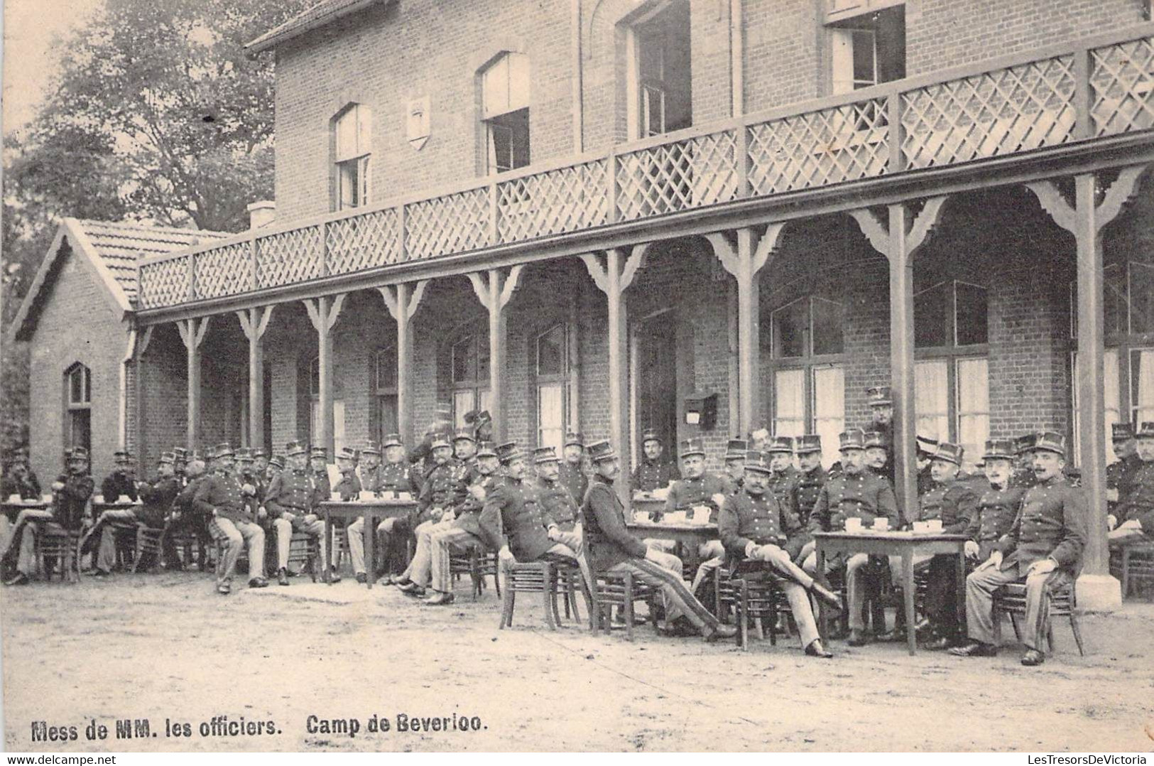 CPA MILITARIAT - CAMP De BEVERLOO - Mess Des Officiers - Editeur Mondelaers - Kasernen