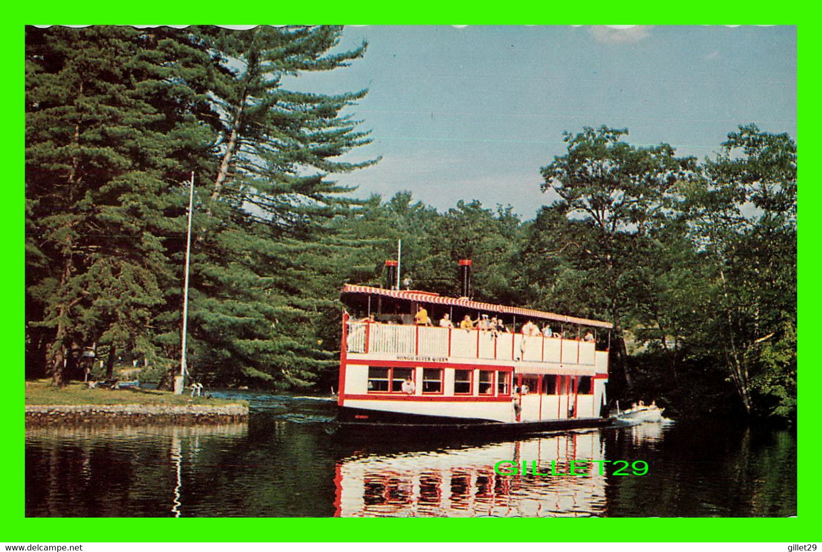 SHIP, BATEAU - " SONGO RIVER QUEEN " NAPLES, MAINE - EASTERN ILLUSTRATING 1979 - - Remorqueurs