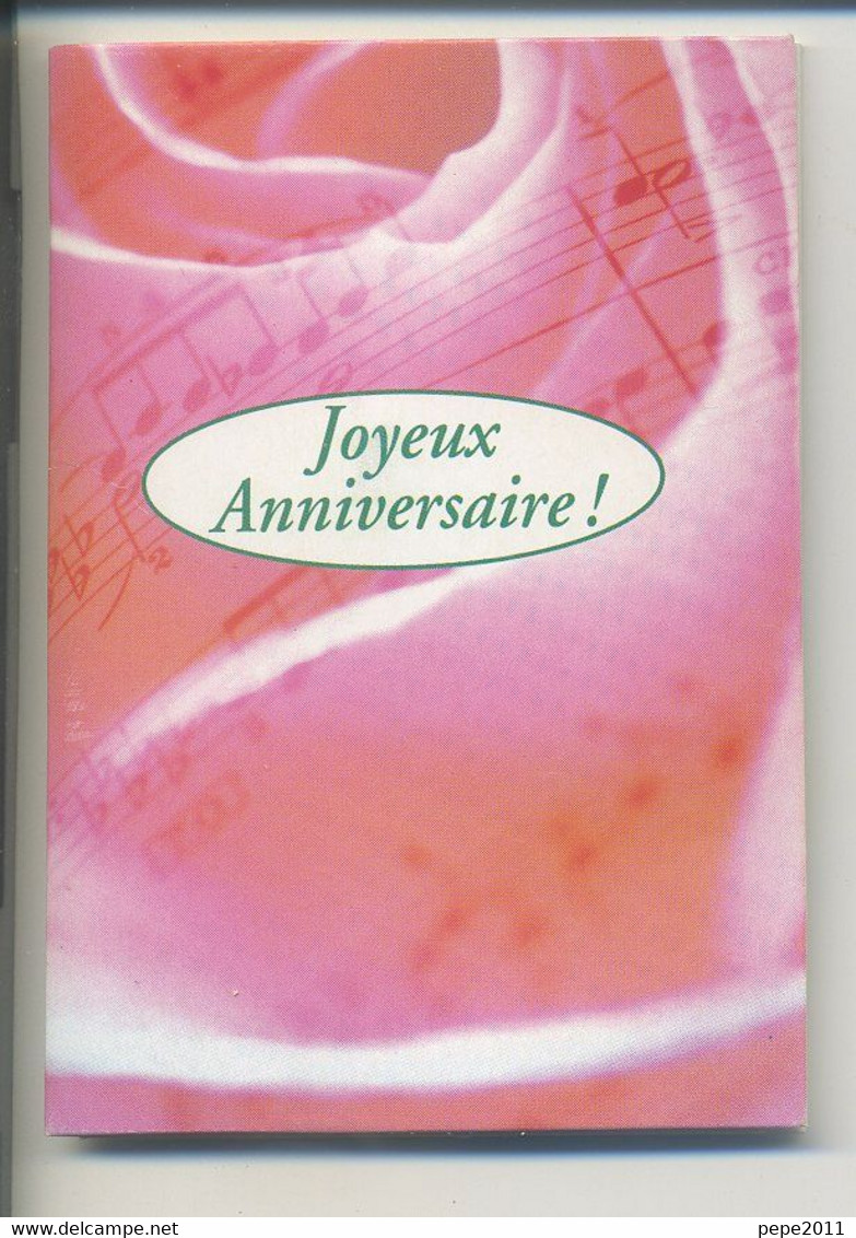 Carte Publicitaire Musicale Yves ROCHER - Joyeux Anniversaire - Émet Un Son à L'ouverture (peu Commune) - Andere & Zonder Classificatie