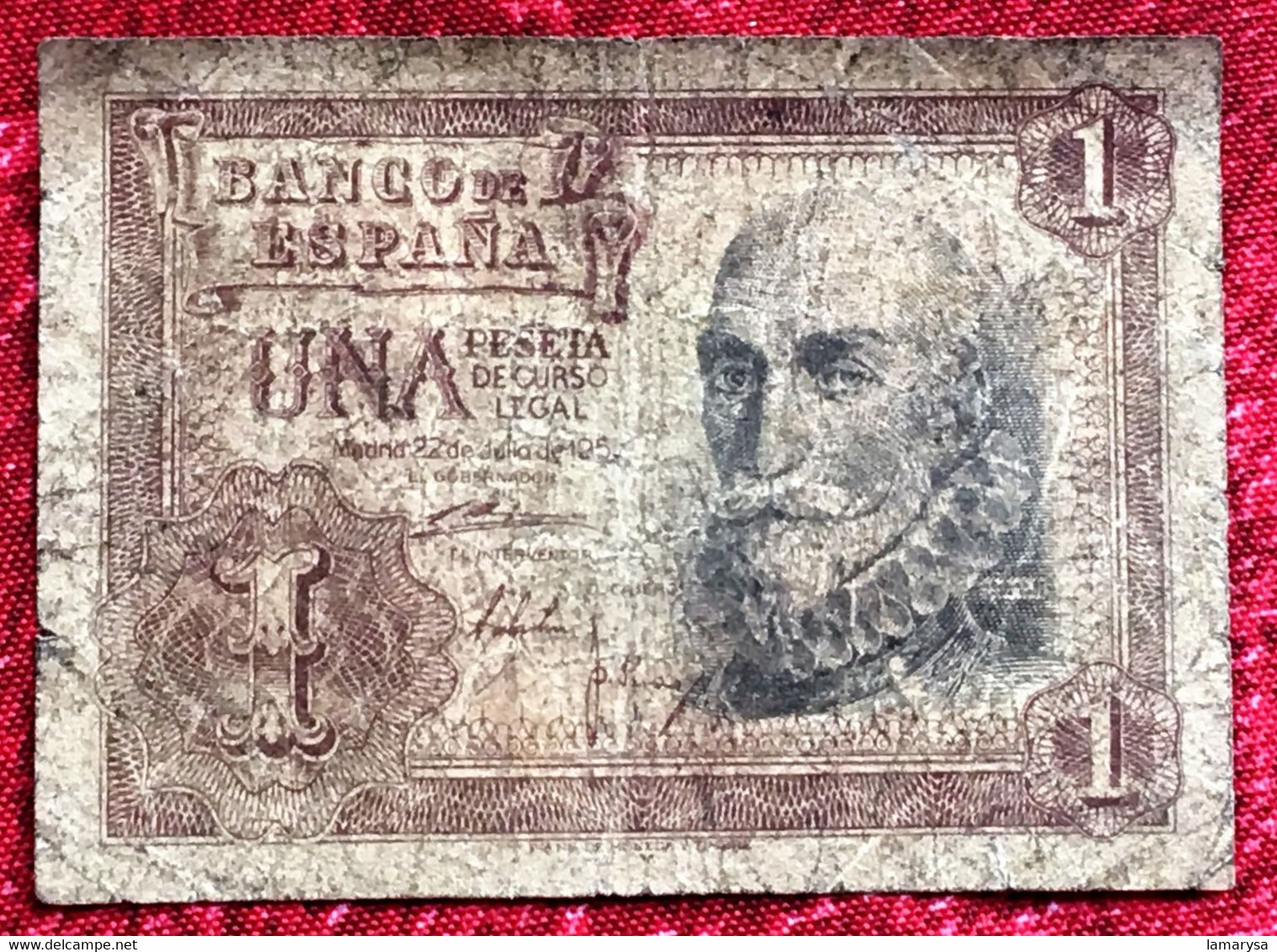 Monnaies & Billets  Billets  Espagne España [ 3] 1936-1975 : Régence De Franco  1- peseta - 1-2 Peseten