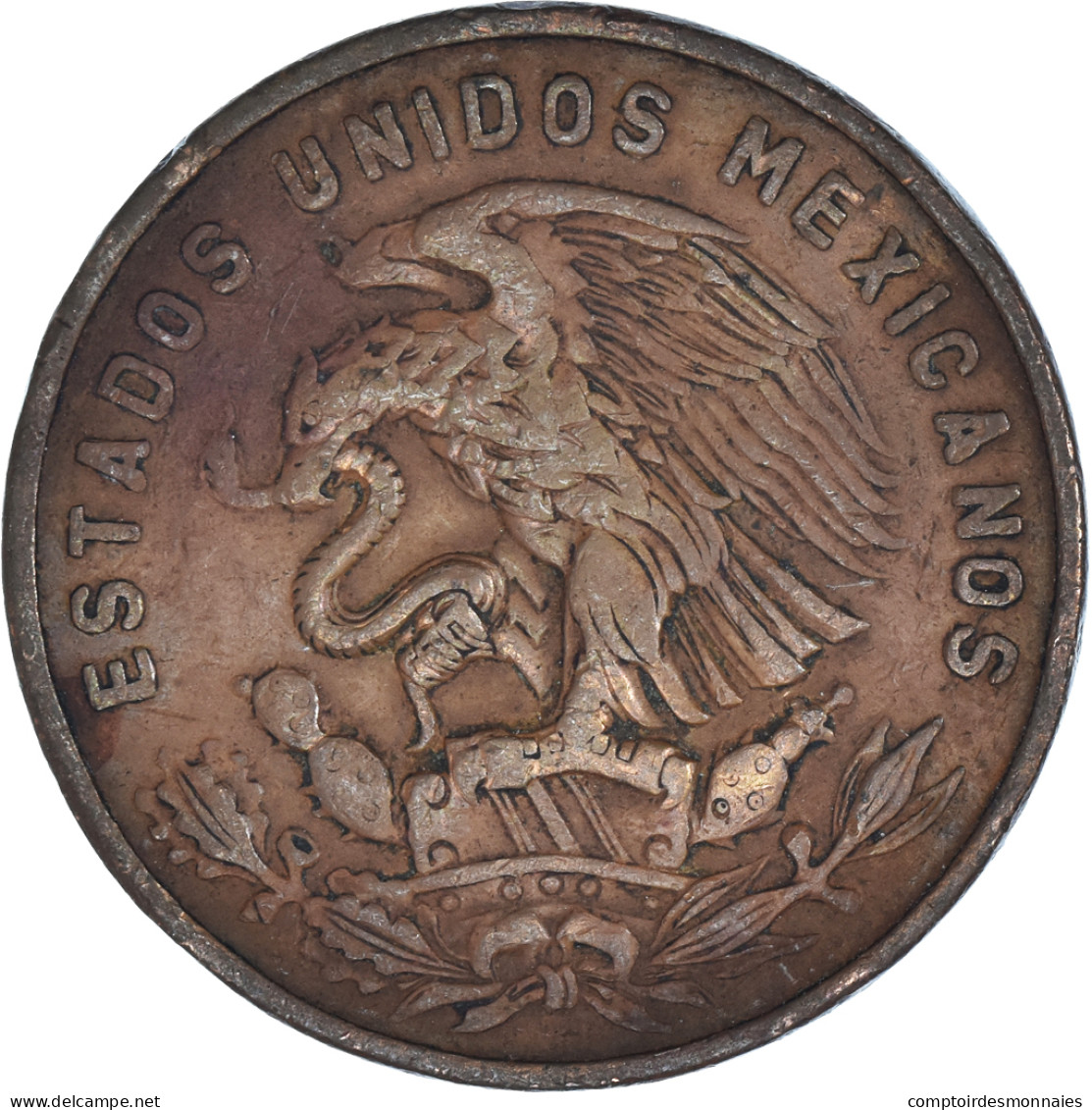 Monnaie, Mexique, 20 Centavos, 1965 - Mexique