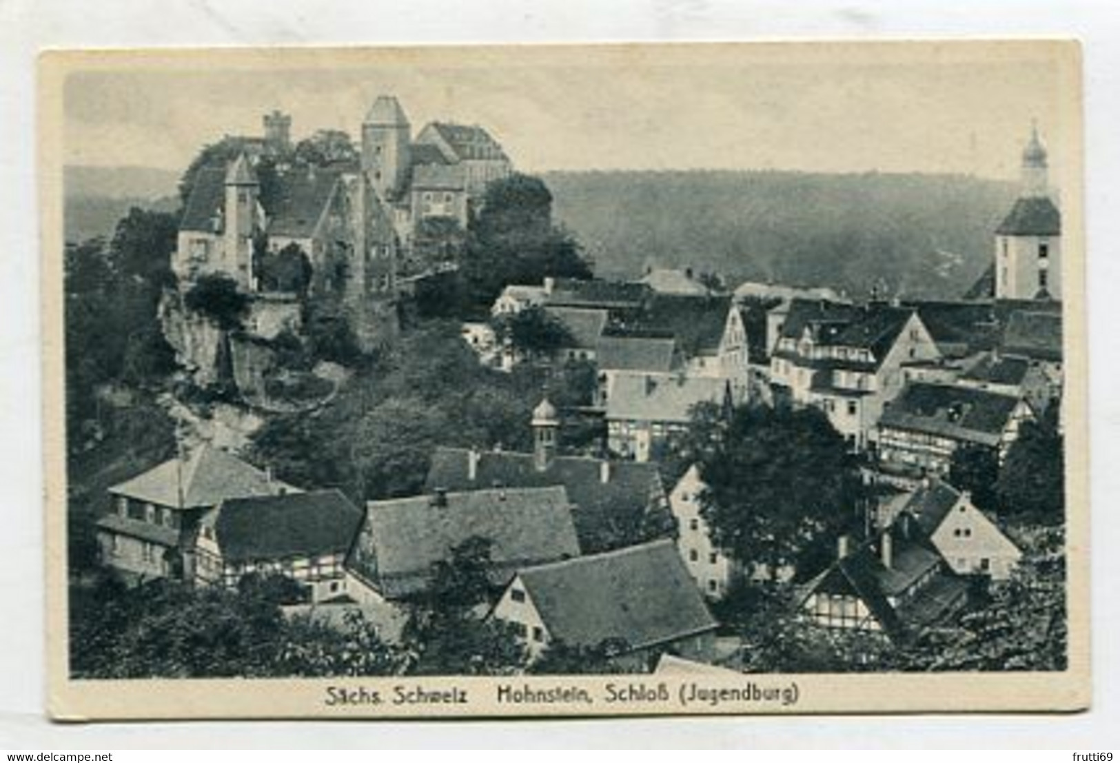 AK 085454 GERMANY - Hohenstein - Schloß - Sächs. Schweiz - Hohnstein (Saechs. Schweiz)