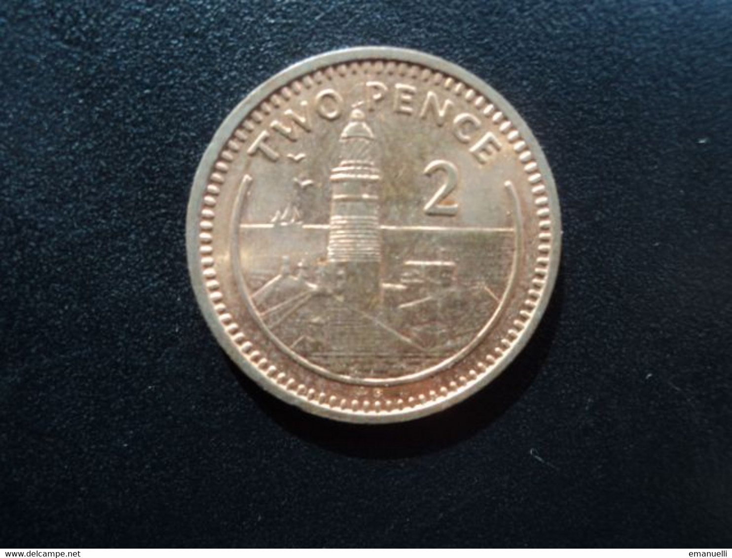 GIBRALTAR : 2 PENCE   1988 AB     KM 21     SUP * - Gibraltar