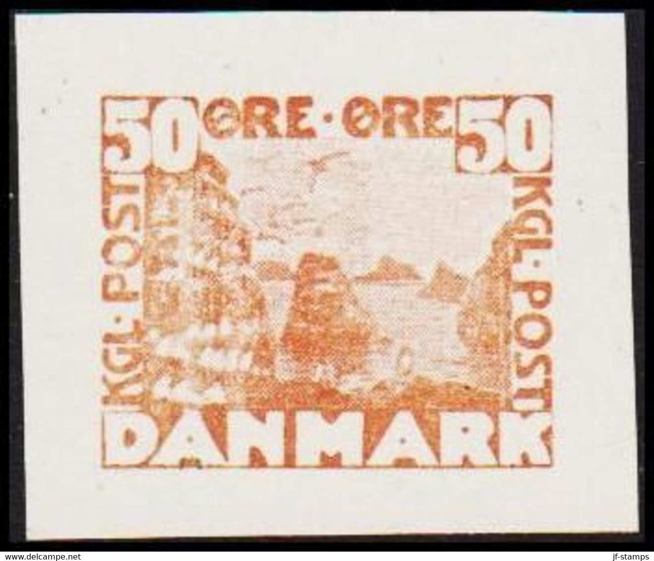 1930. DANMARK. Essay. Klipper På Færøerne. 50 øre. - JF525227 - Essais & Réimpressions