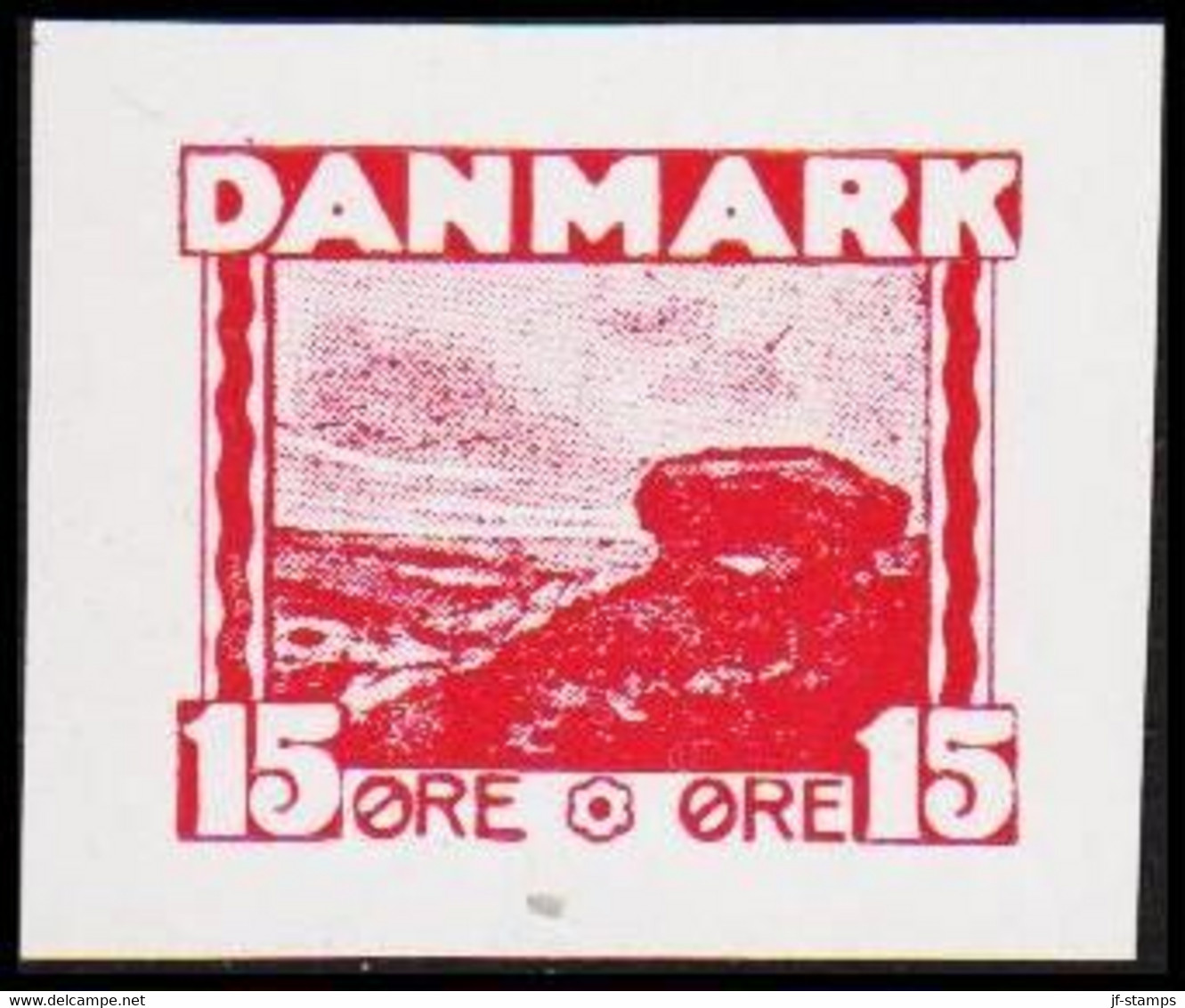 1930. DANMARK. Essay. Gravhøj - Stendysse. 15 øre. - JF525255 - Essais & Réimpressions