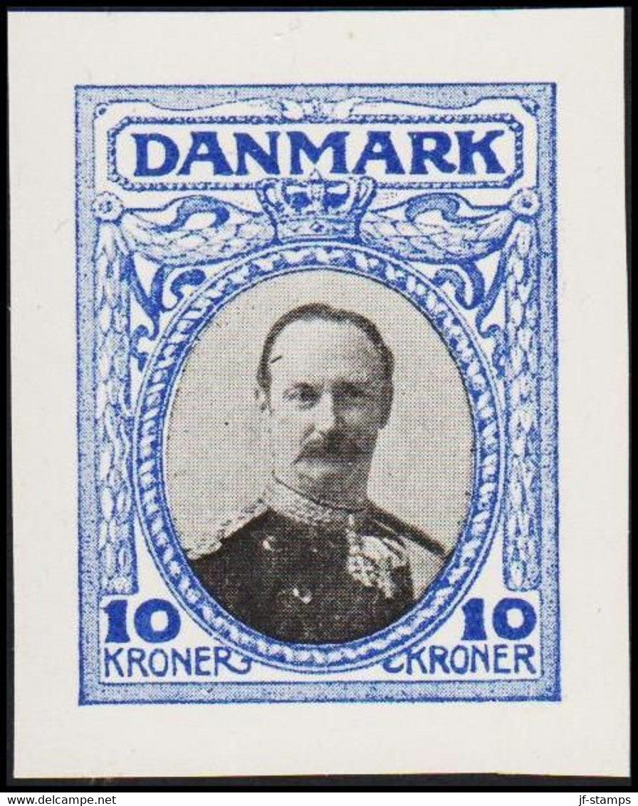 1930. DANMARK. Essay. Frederik VIII. 10 Kr. - JF525261 - Unused Stamps