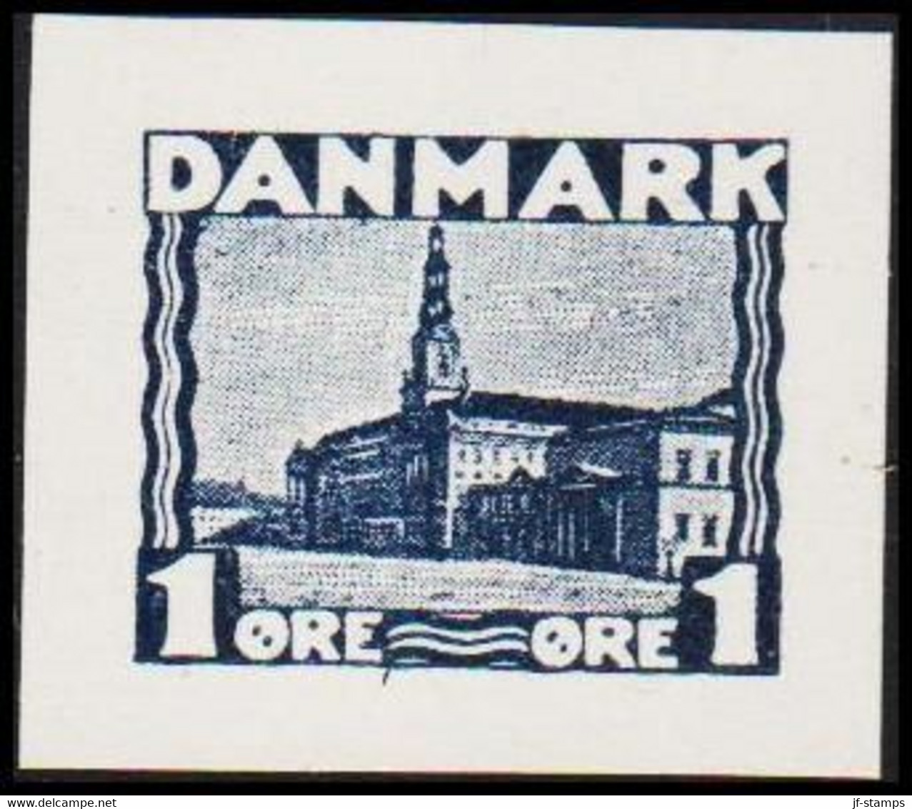 1930. DANMARK. Essay. København - Børsen. 1 øre. - JF525382 - Proofs & Reprints