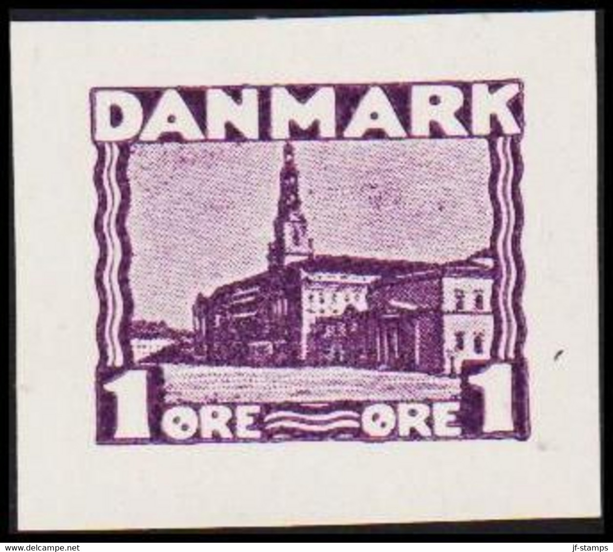 1930. DANMARK. Essay. København - Børsen. 1 øre. - JF525391 - Proofs & Reprints