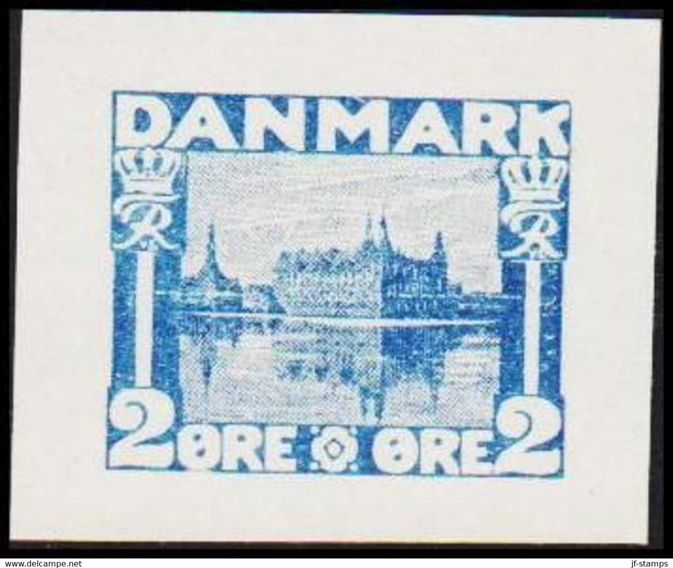 1930. DANMARK. Essay. København - Frederiksborg Slot. 2 øre. - JF525398 - Proeven & Herdrukken