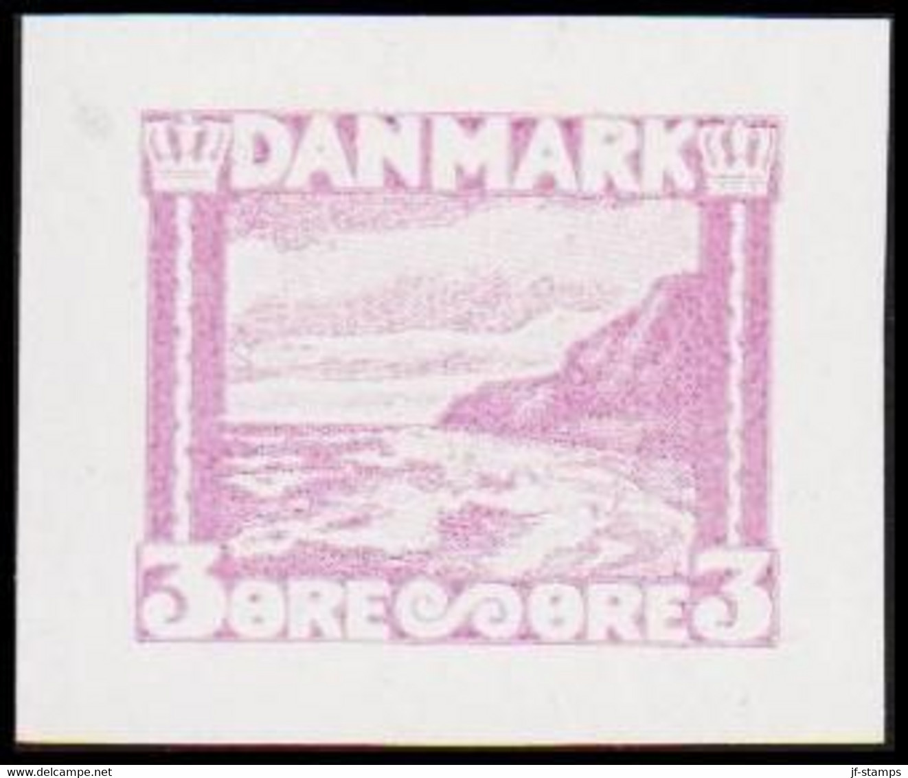 1930. DANMARK. Essay. Møns Klint. 3 øre. - JF525407 - Proofs & Reprints