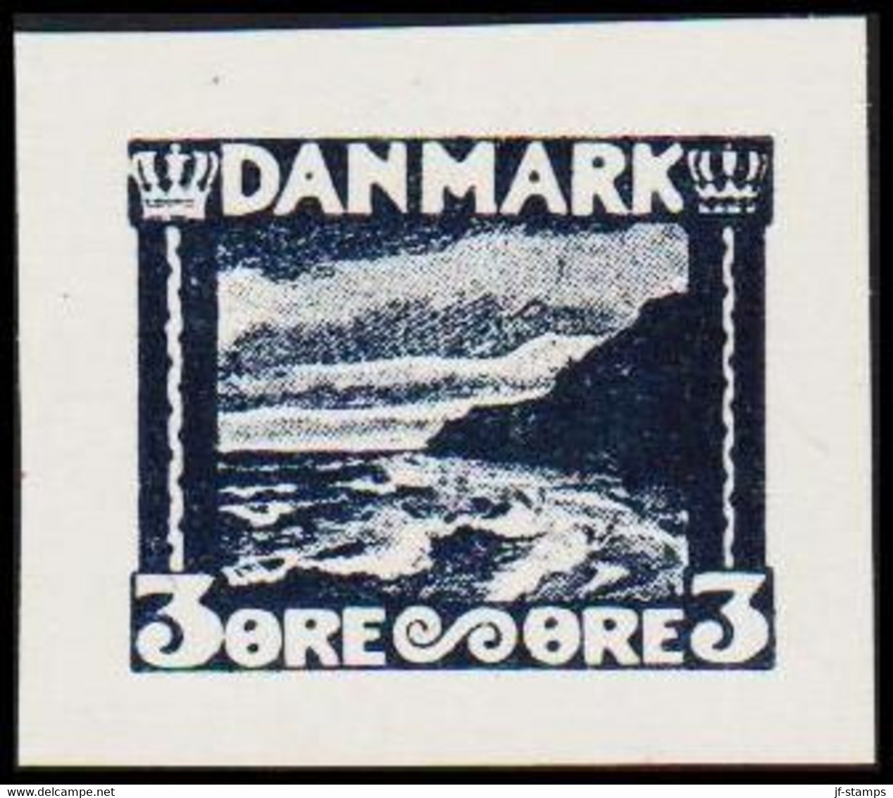 1930. DANMARK. Essay. Møns Klint. 3 øre. - JF525408 - Ensayos & Reimpresiones