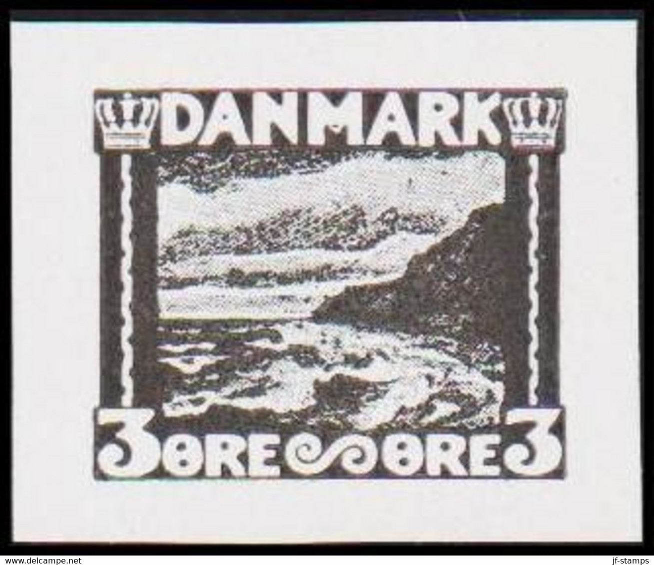 1930. DANMARK. Essay. Møns Klint. 3 øre. - JF525409 - Ensayos & Reimpresiones