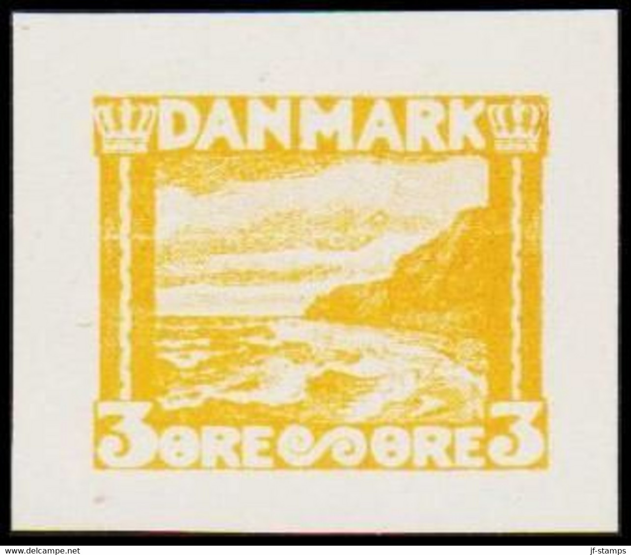 1930. DANMARK. Essay. Møns Klint. 3 øre. - JF525410 - Probe- Und Nachdrucke