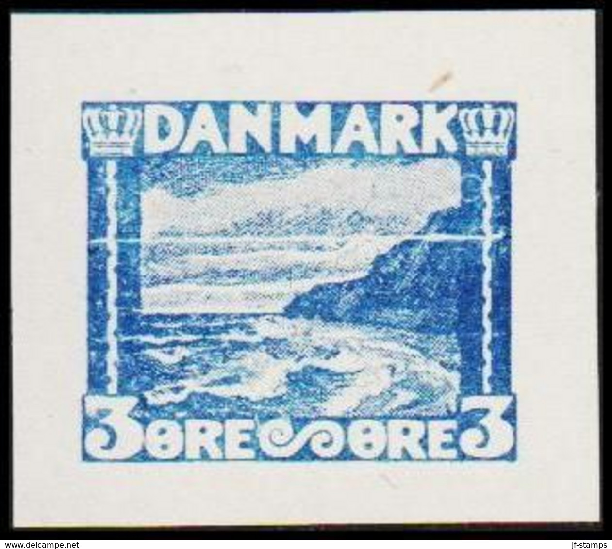 1930. DANMARK. Essay. Møns Klint. 3 øre. - JF525413 - Proofs & Reprints
